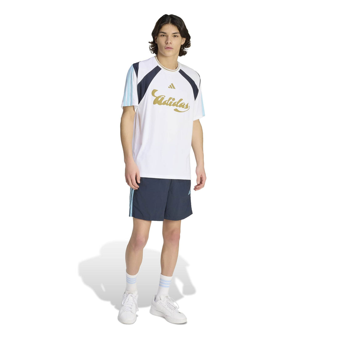 adidas M Tiro Np Tee - white/ntnavy/iceblu/h