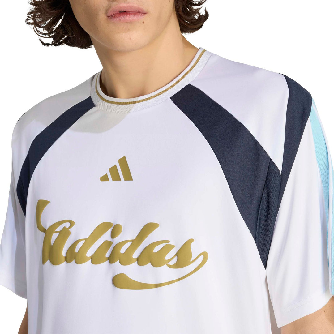 adidas M Tiro Np Tee - white/ntnavy/iceblu/h