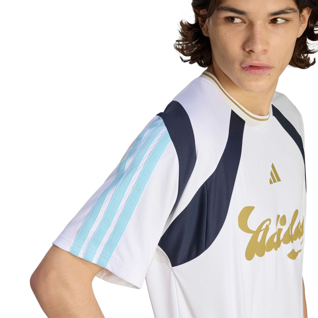 adidas M Tiro Np Tee - white/ntnavy/iceblu/h