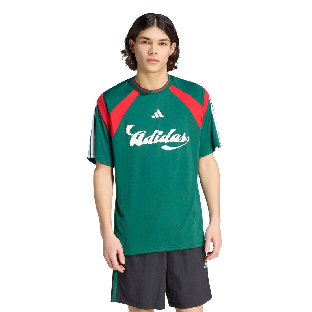 adidas M Tiro Np Tee - drkgrn/betsca/white