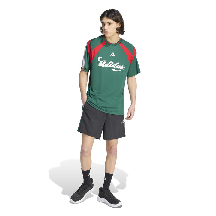 adidas M Tiro Np Tee - drkgrn/betsca/white