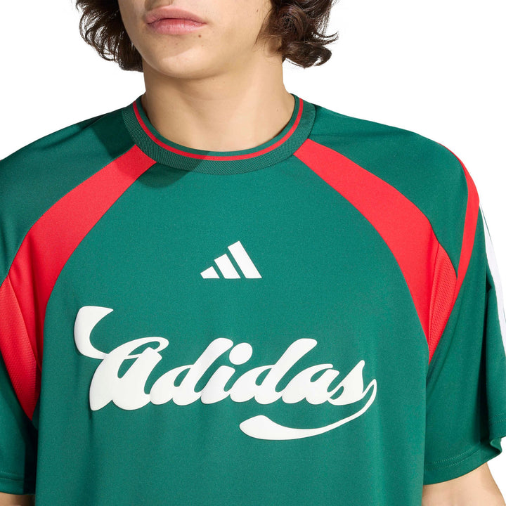 adidas M Tiro Np Tee - drkgrn/betsca/white