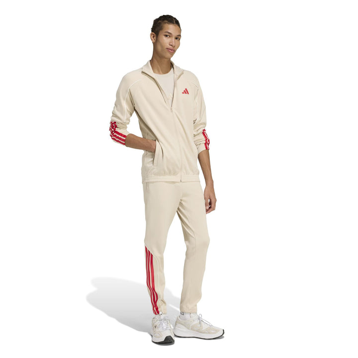 adidas M 3S Stadium Ts - crli/purrub