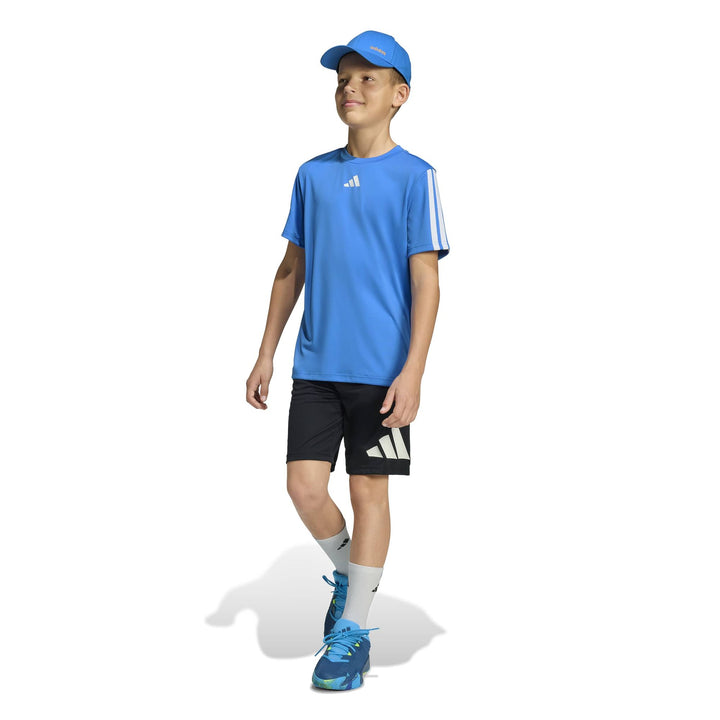 adidas J Tr-Es 3S Tee - rayblu/white