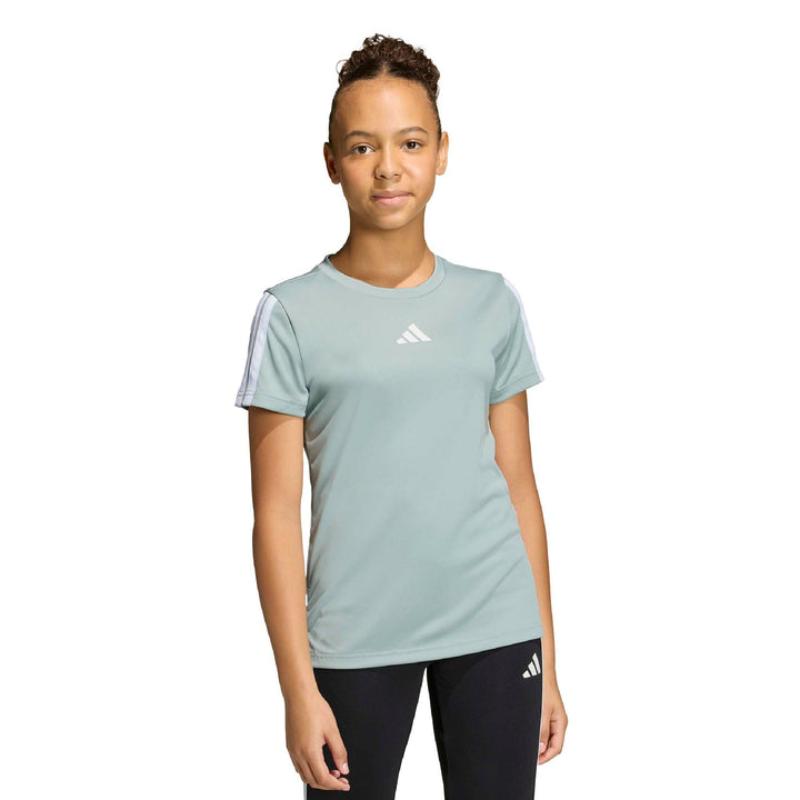 adidas Jg Tr-Es 3S Tee - wosa/white