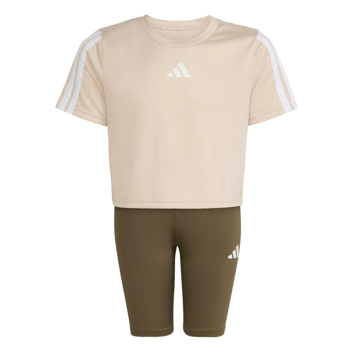 adidas Jg Tr-Es 3S Set - crli/white