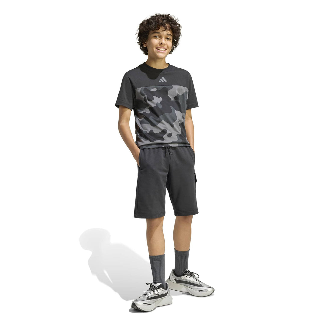 adidas J Camo Ft Short - black/carbon