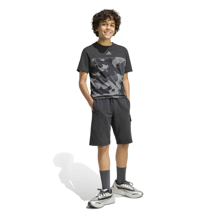 adidas J Camo Ft Short - black/carbon