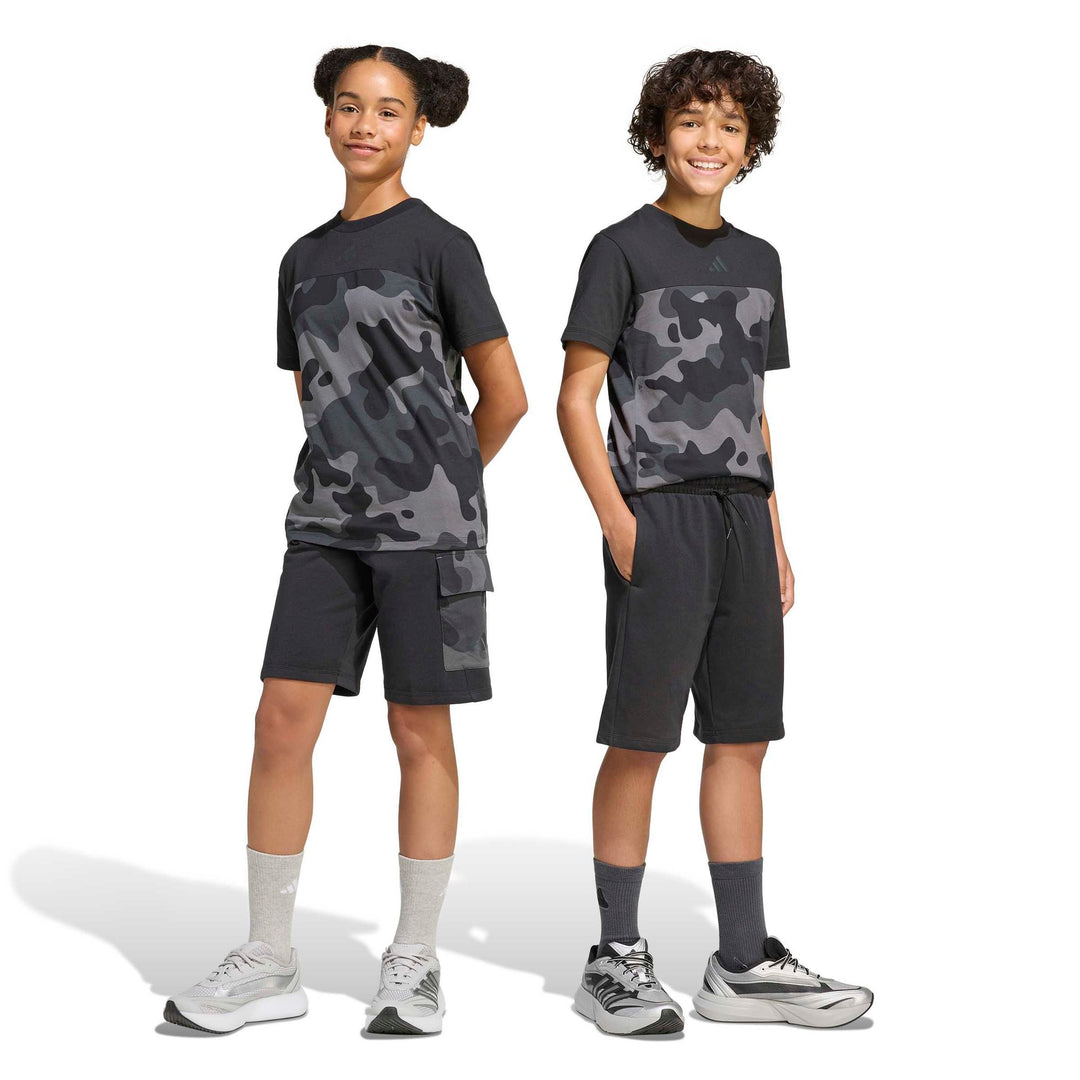 adidas J Camo Ft Short - black/carbon