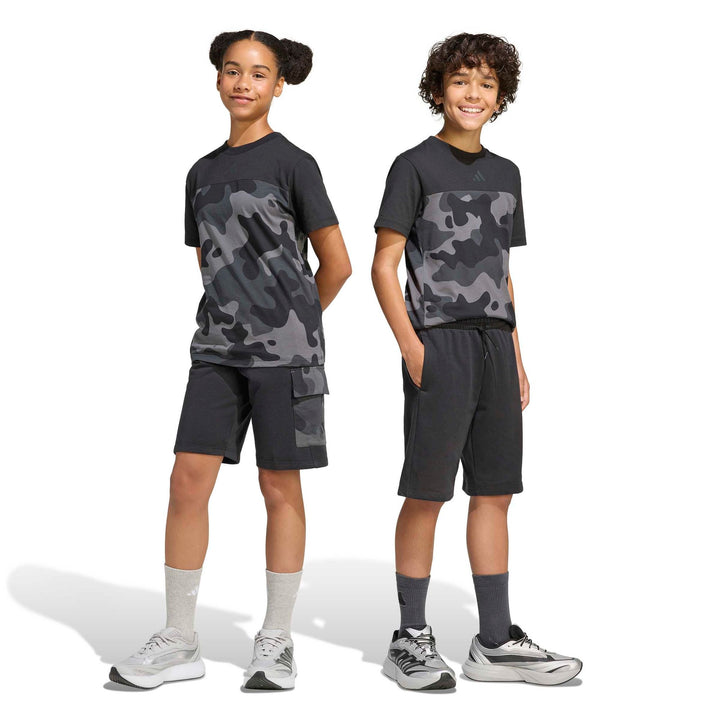 adidas J Camo Ft Short - black/carbon