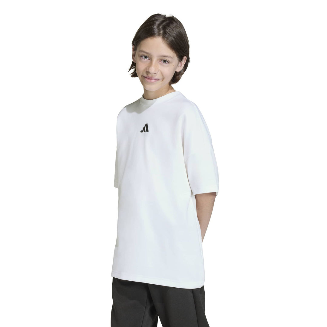 adidas J Fi Ovsz Tee - white/black