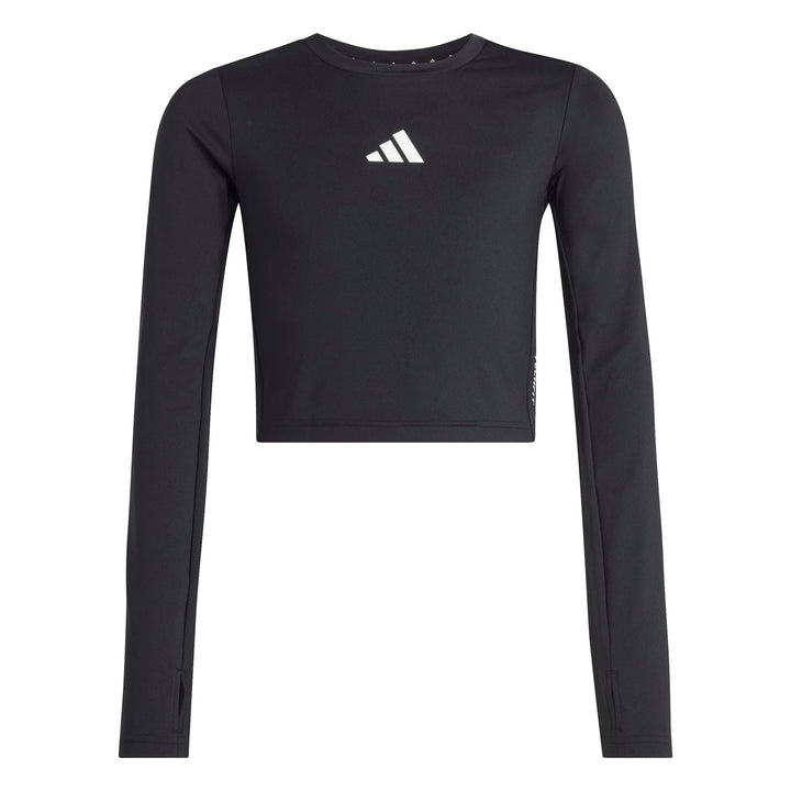 adidas Jg Tf Crop Ls - black/white