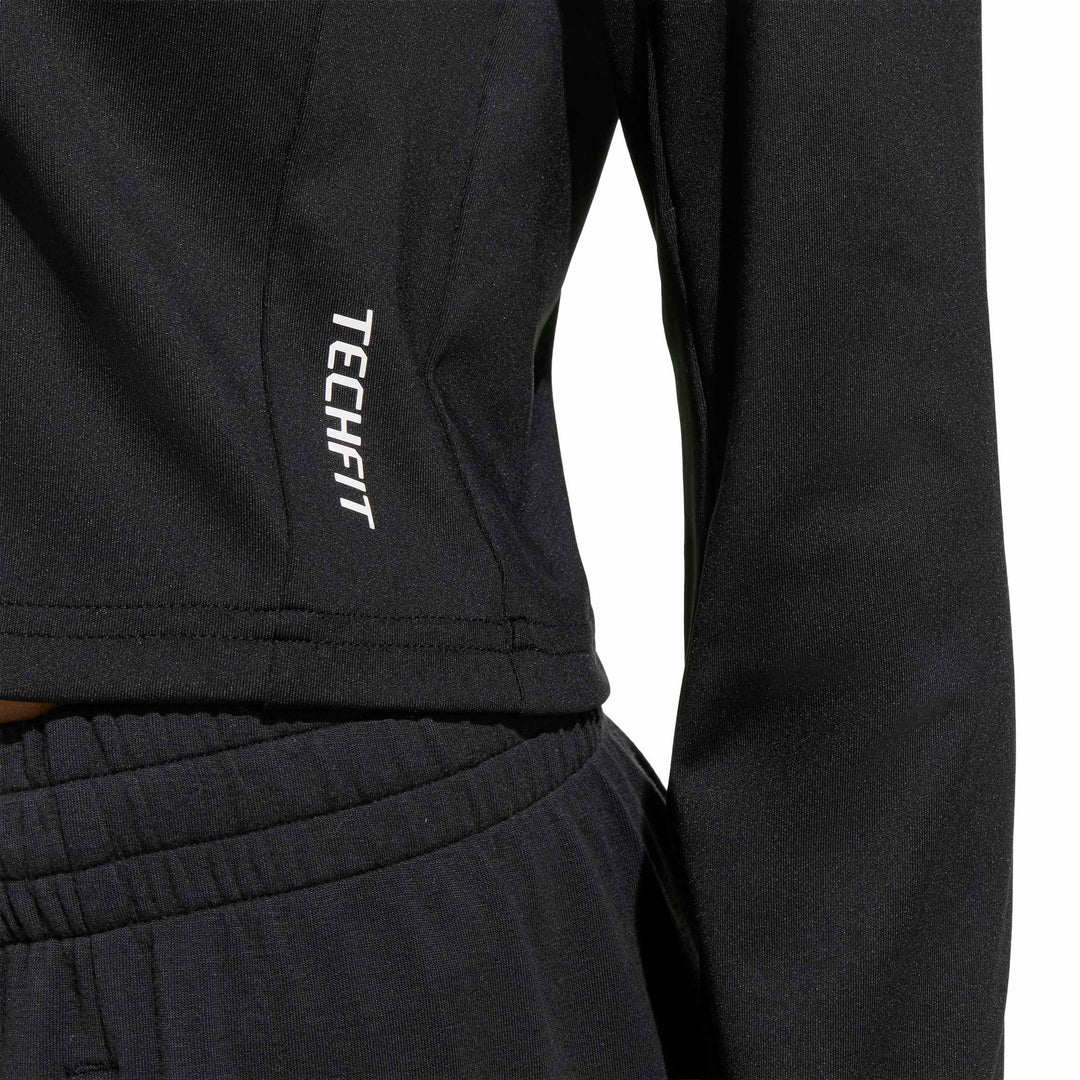 adidas Jg Tf Crop Ls - black/white