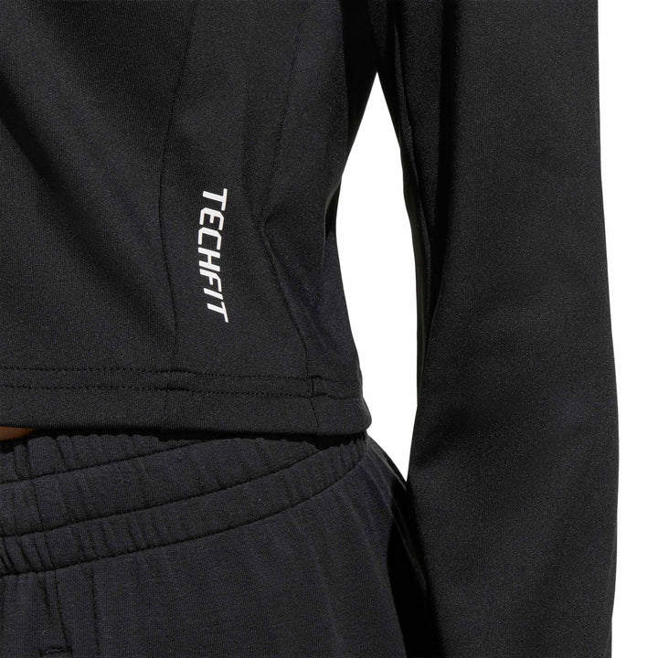 adidas Jg Tf Crop Ls - black/white