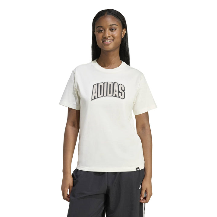 adidas Colleg T - owhite