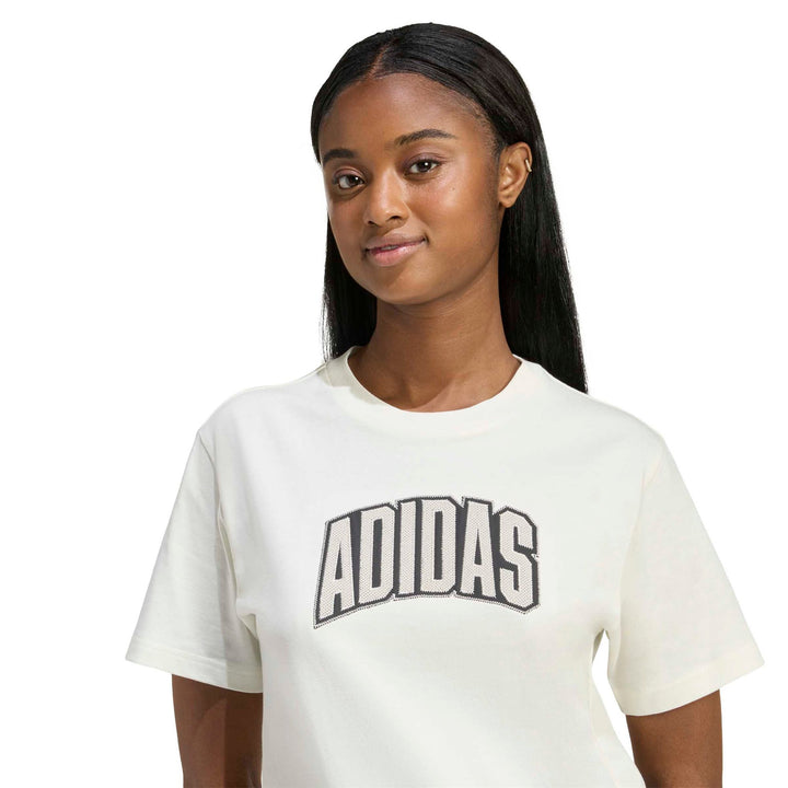 adidas Colleg T - owhite