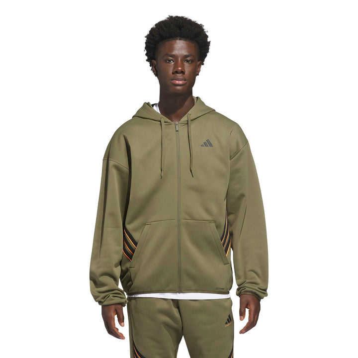 adidas Crazywarm Fz - olistr/luor