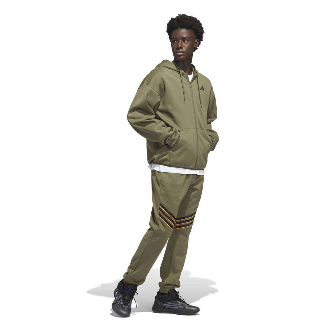 adidas Crazywarm Fz - olistr/luor
