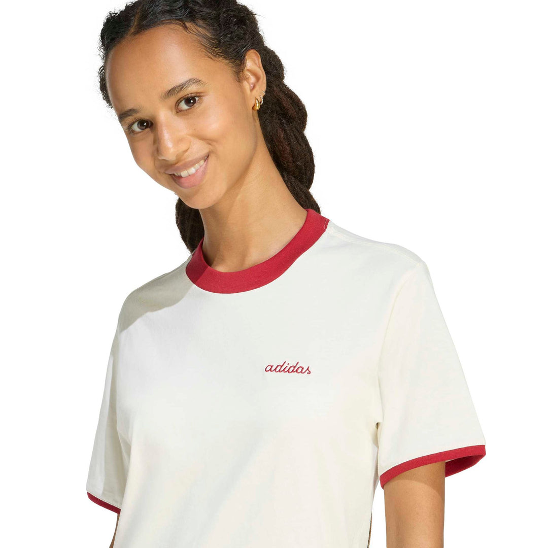 adidas W Cp Tee - owhite/actmar