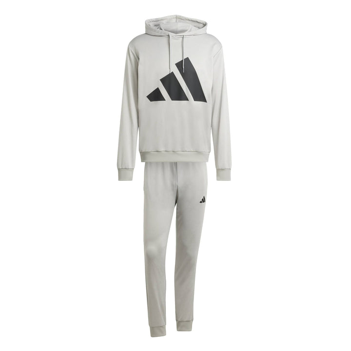 adidas M Bl Ft Hd Ts - mgreyh/black