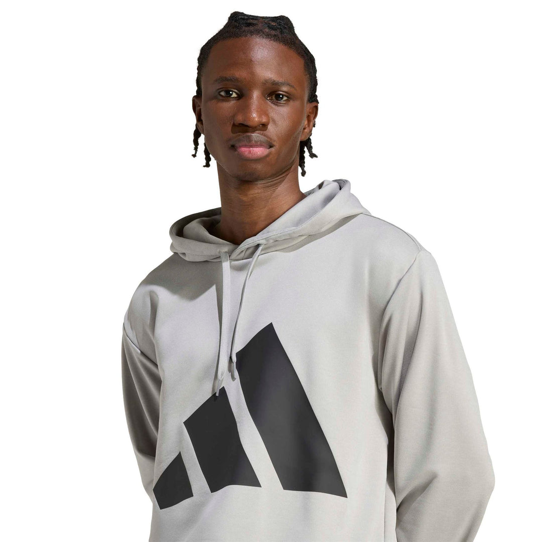 adidas M Bl Ft Hd Ts - mgreyh/black