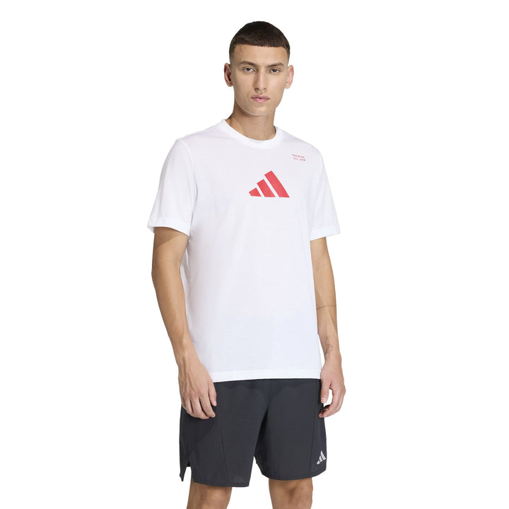 adidas M Tr Cat G T - white/purrub