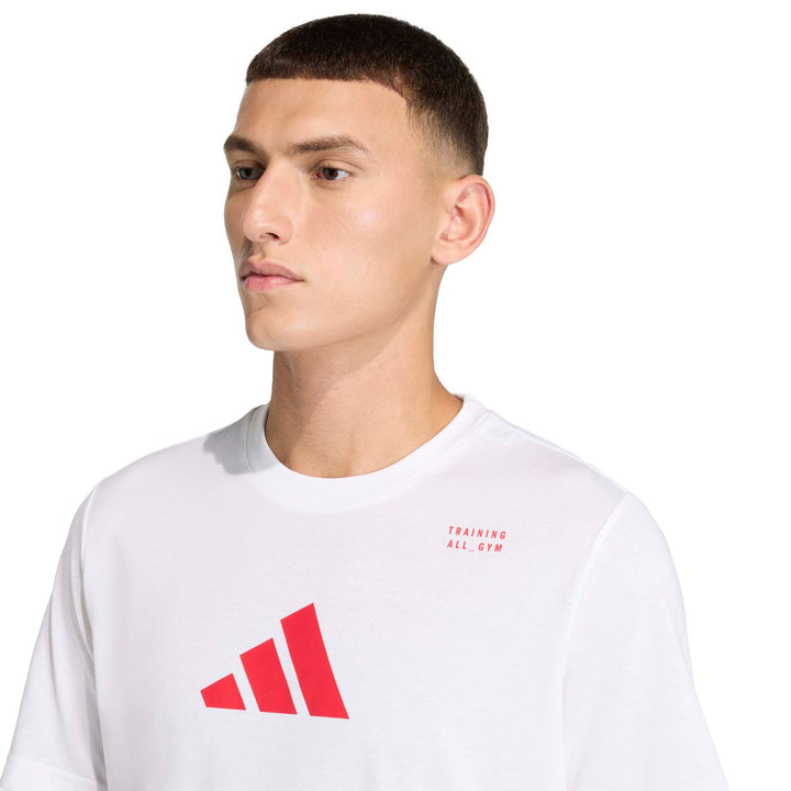 adidas M Tr Cat G T - white/purrub