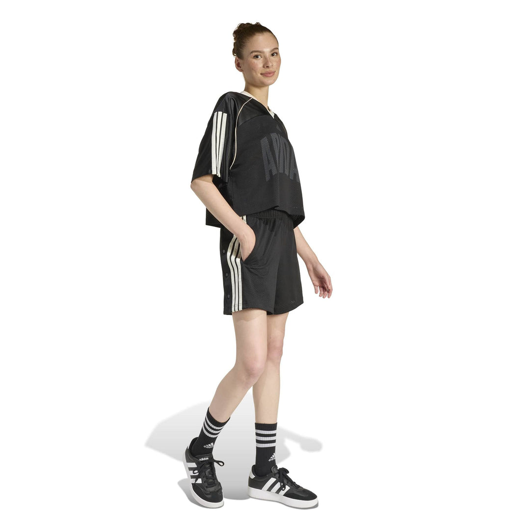 adidas W Sta Seas M Sh - black/owhite/crli