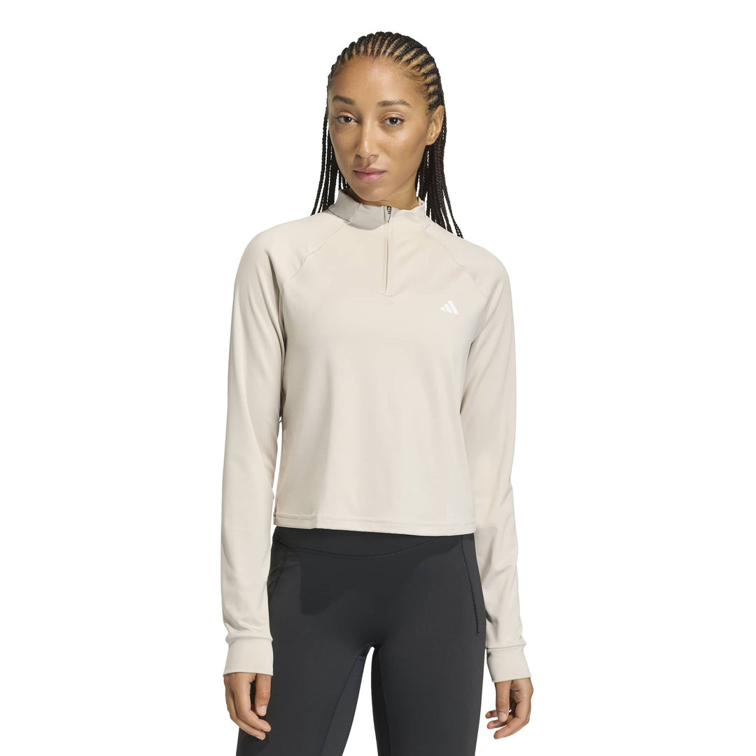 adidas We 1/4Zip - wonalu