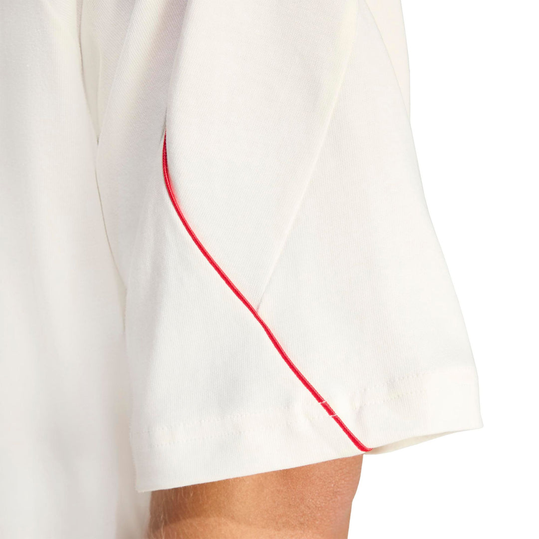 adidas M Stadium Tee - owhite/purrub