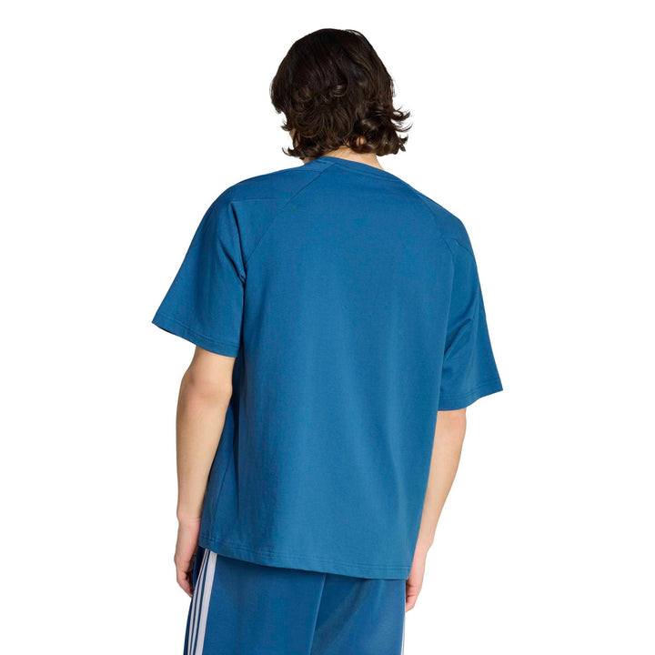 adidas M Stadium Tee - dupe/rayblu/white