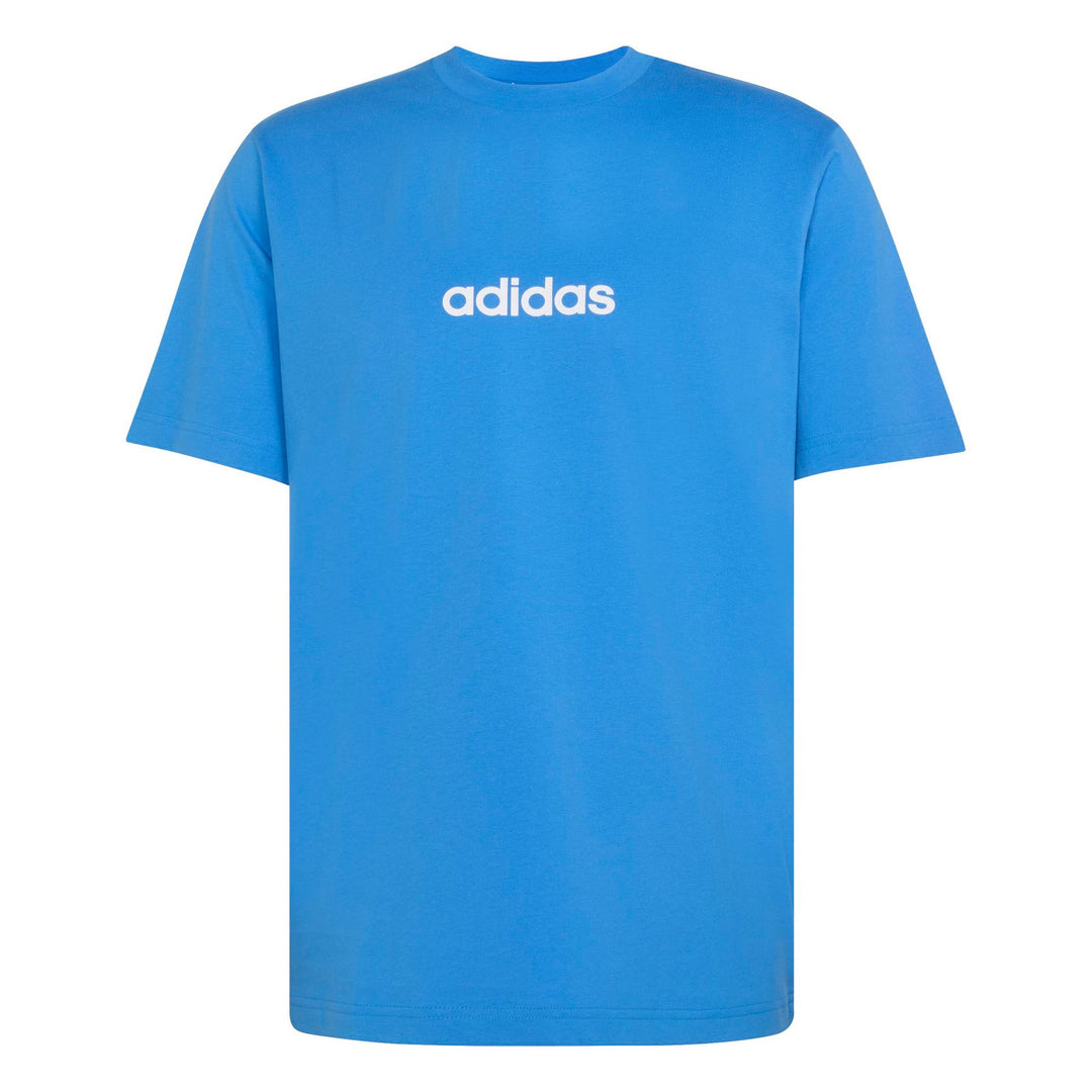 adidas M Lin Sj T - rayblu/owhite