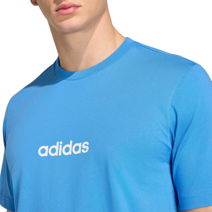 adidas M Lin Sj T - rayblu/owhite