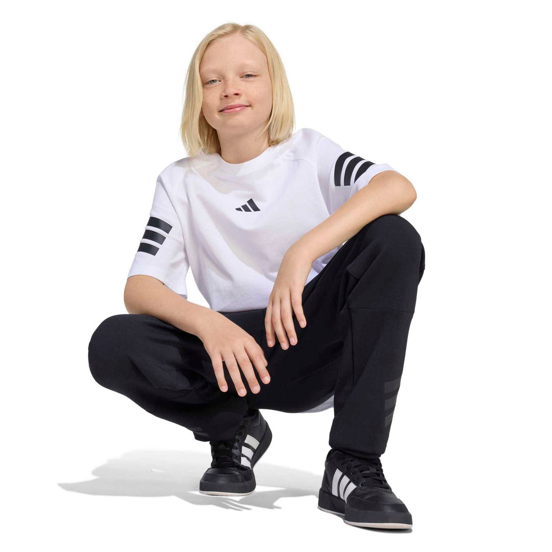 adidas J Fi 3S  Tee - white/black