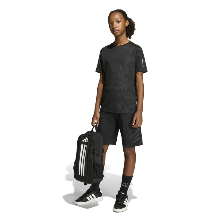 adidas J Spi Eng Tee - black/black