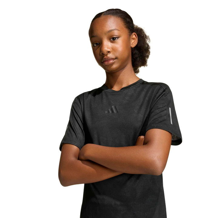 adidas J Spi Eng Tee - black/black