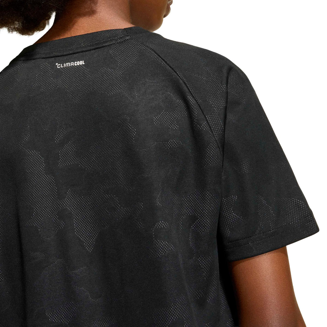 adidas J Spi Eng Tee - black/black