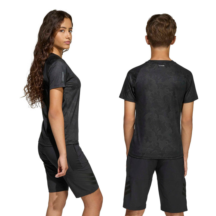 adidas J Spi Eng Tee - black/black