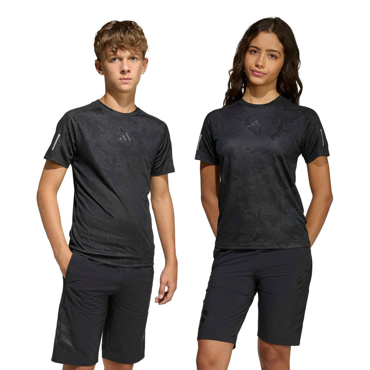 adidas J Spi Eng Tee - black/black