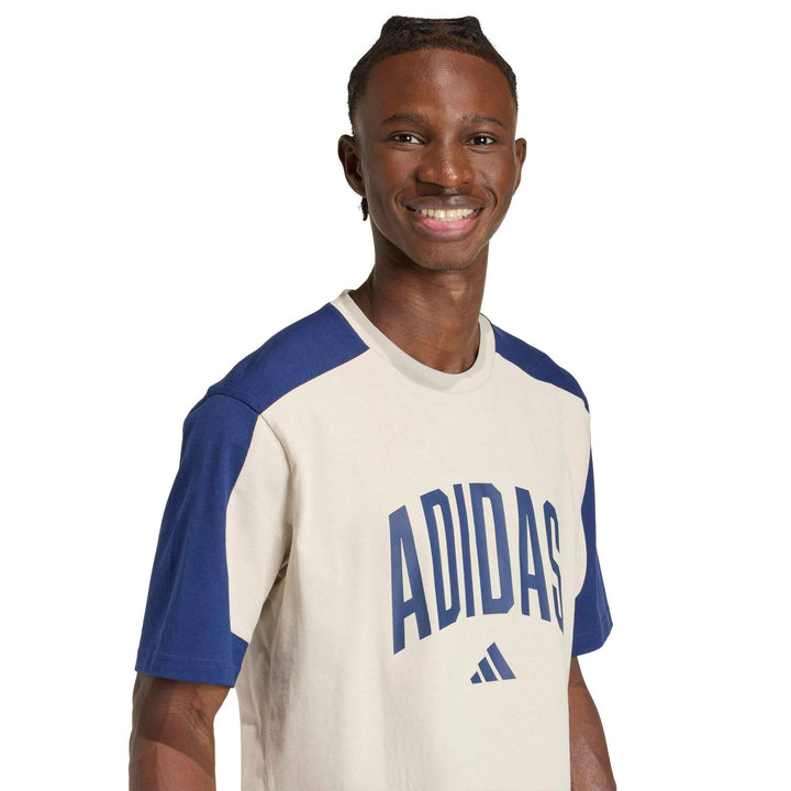 adidas M Collegiate Te - wonalu/dkblue