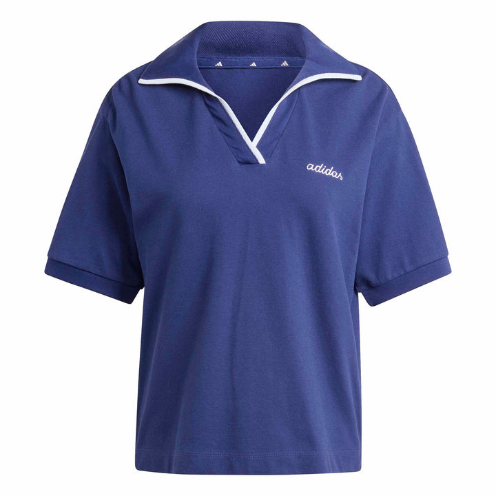 adidas W Cp Polo - dkblue/white