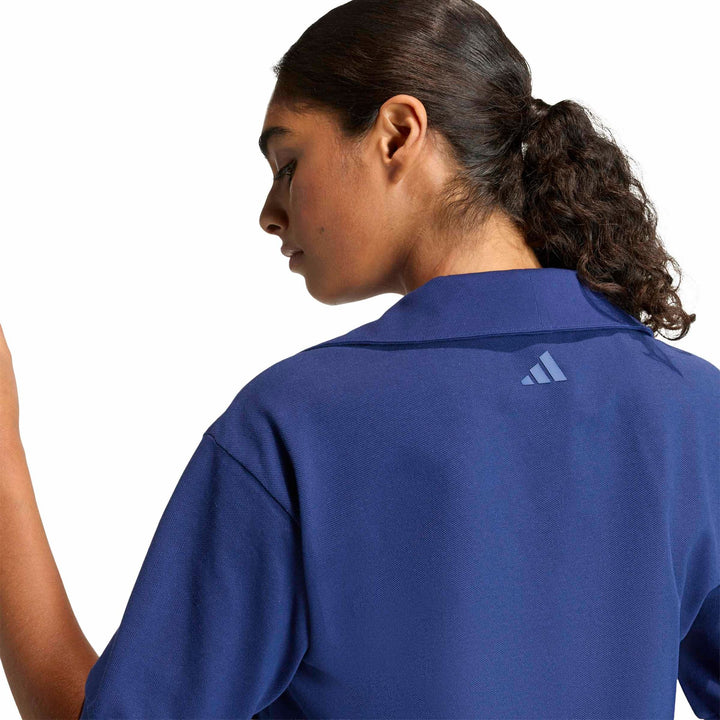 adidas W Cp Polo - dkblue/white