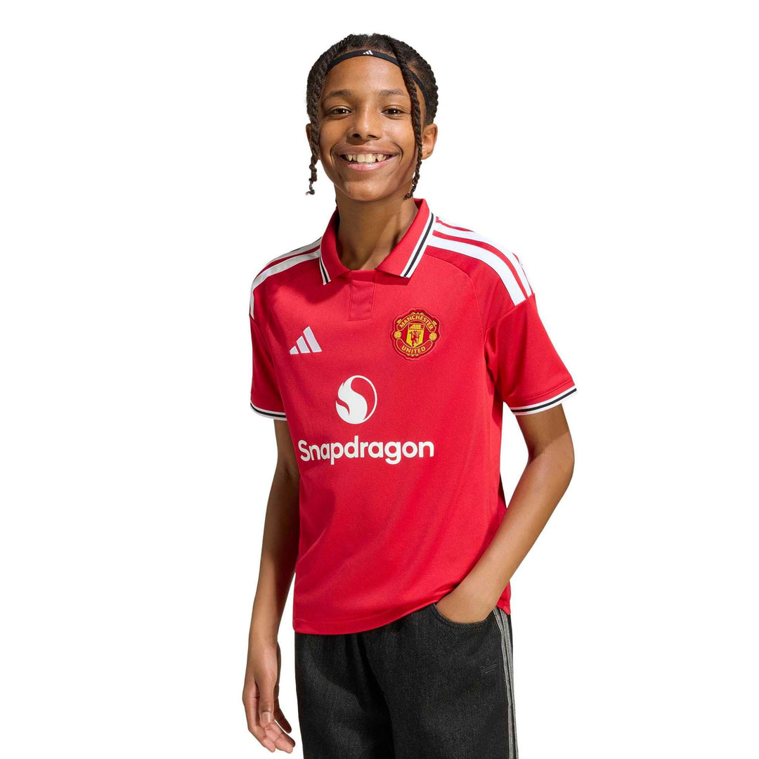 adidas Mufc H Jsy Y Kinder - mufred