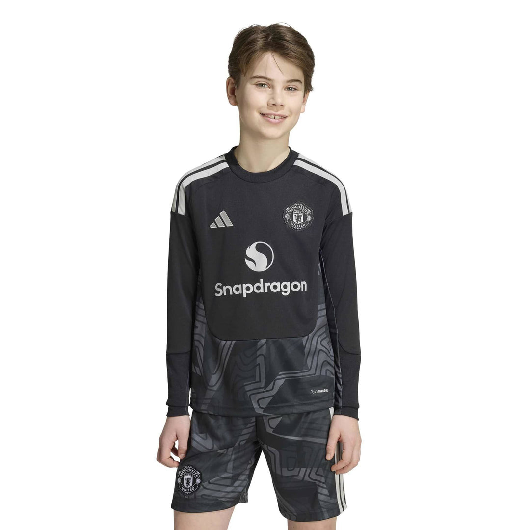 adidas Mufc Gk Jsy Yl - black