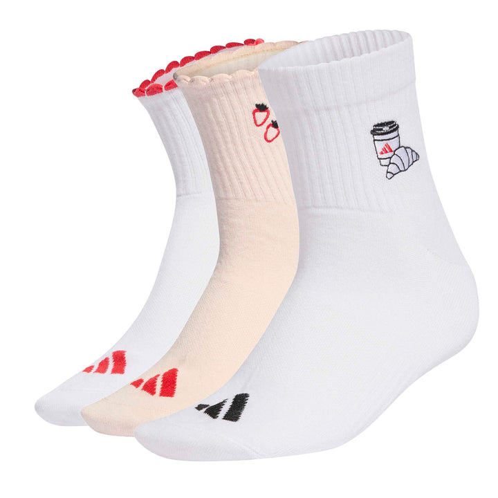 adidas Graphic Sock 3P - wonqua/white/purrub