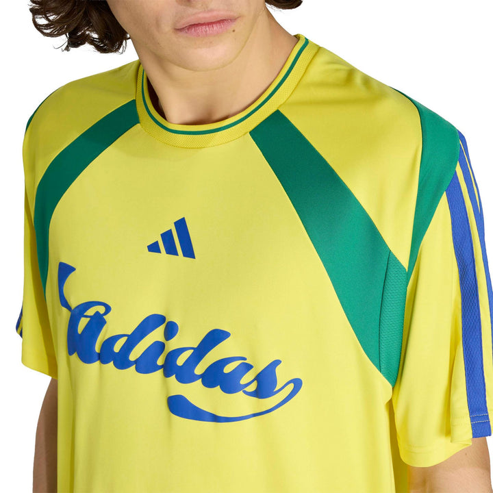 adidas M Tiro Np Tee - byello/bgreen/boblue