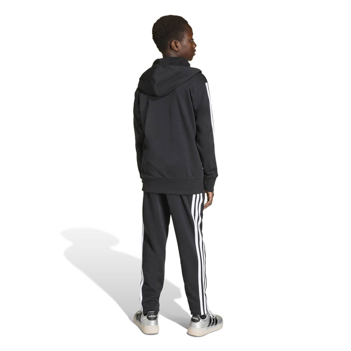 adidas J 3S Tib Ft Ts - black/white/purrub