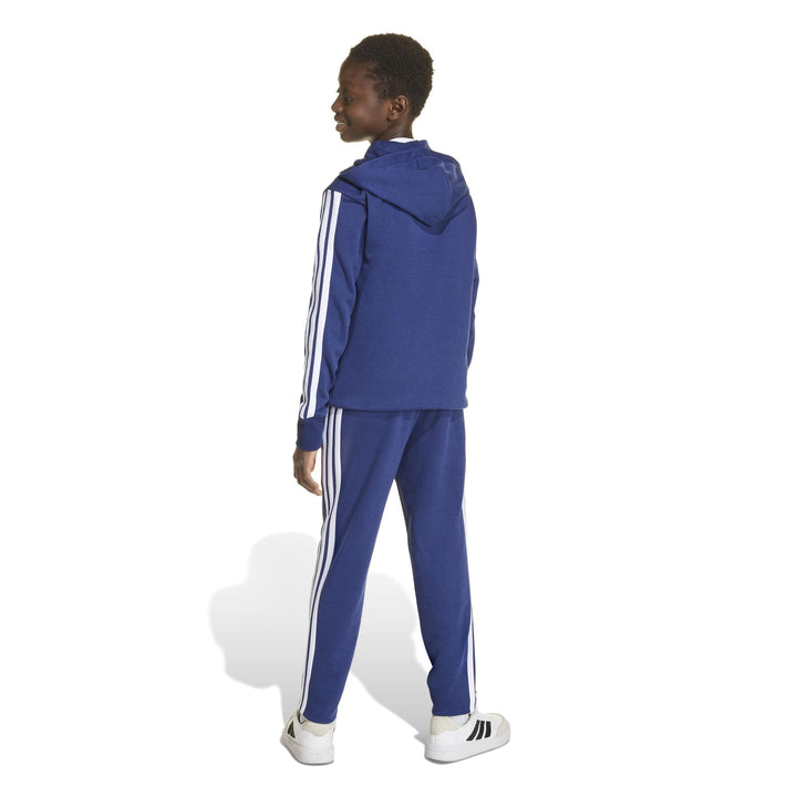 adidas J 3S Tib Ft Ts - dkblue/white/globlu