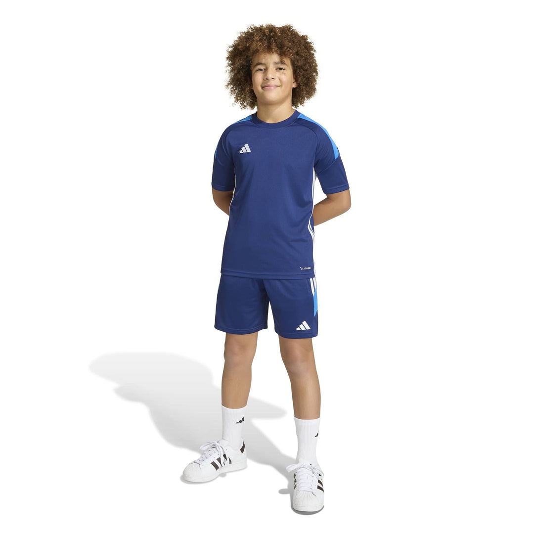 adidas Tiro Es Sho Y Kinder - dkblue/broyal/white