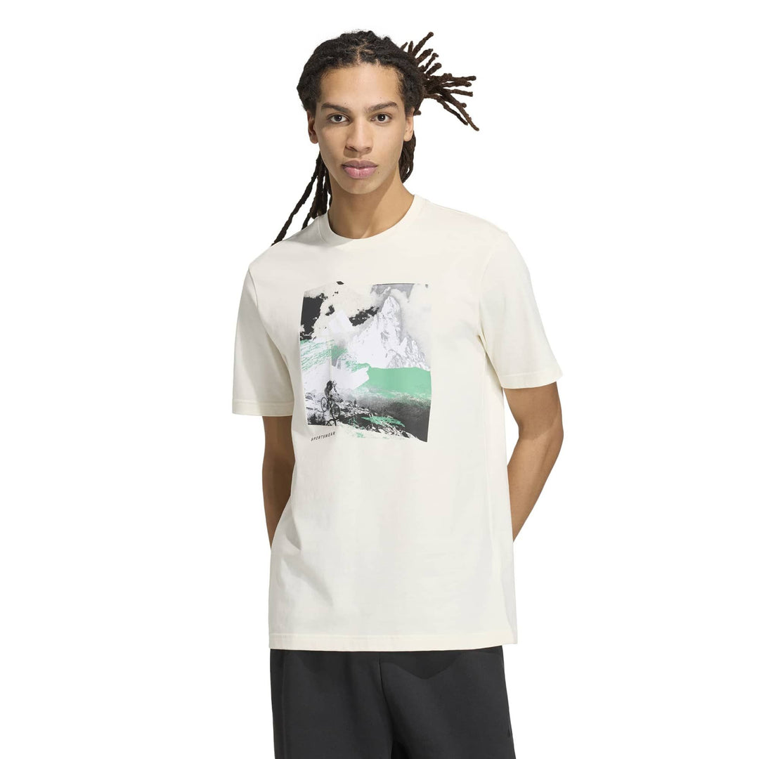 adidas M Mos Outdoor T - owhite